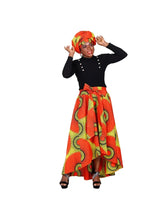 Load image into Gallery viewer, African Ankara Print Skirts for Women Maxi Dashiki Long Skirt Fashion Elegant Elastic Waist