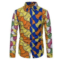 Load image into Gallery viewer, Long Sleeve Tribal African Shirt for Women/Men - Chocolate Boy Ltd